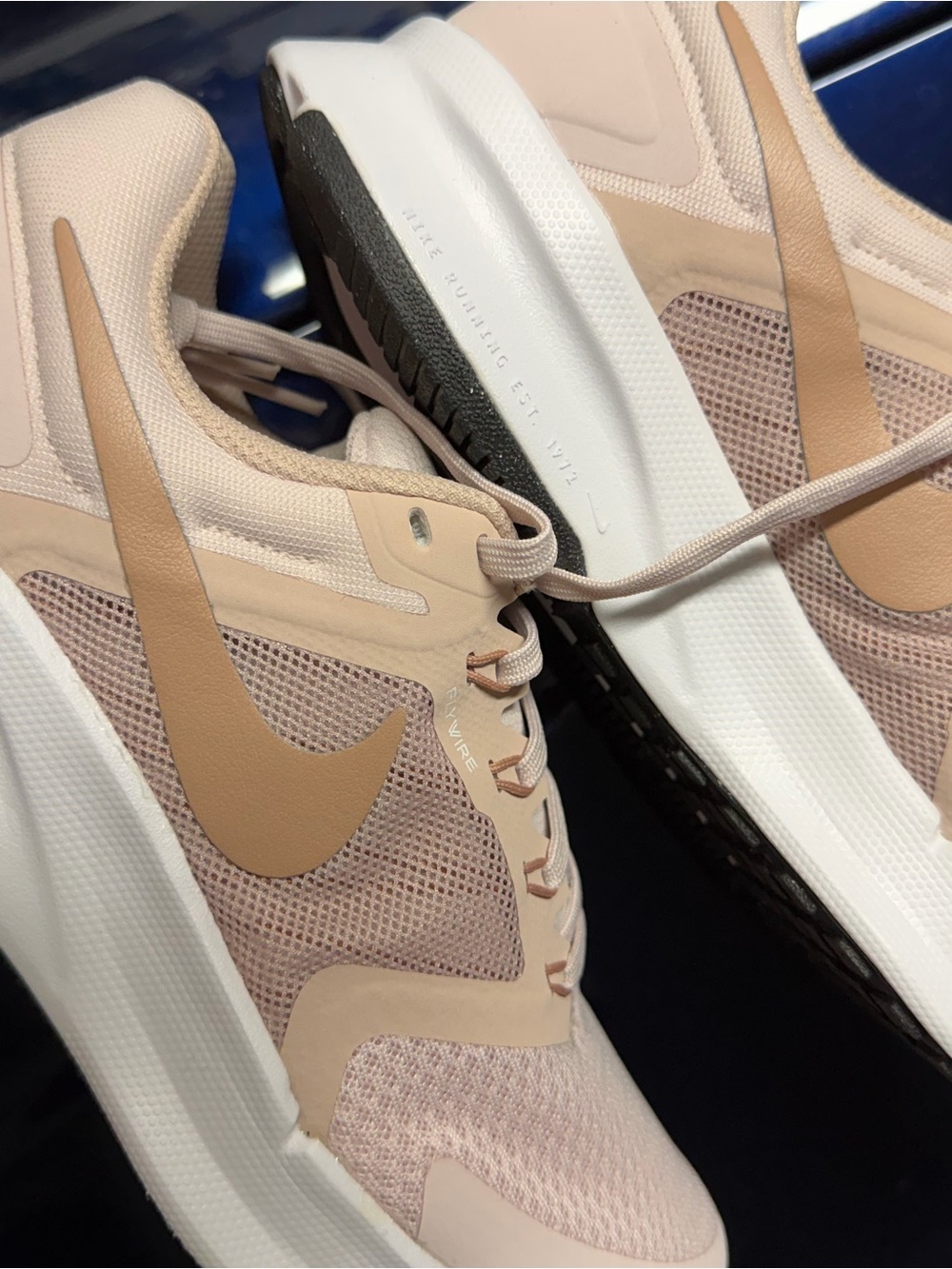 Nike Women’s Athletic Shoes - Blush Pink & Tan
